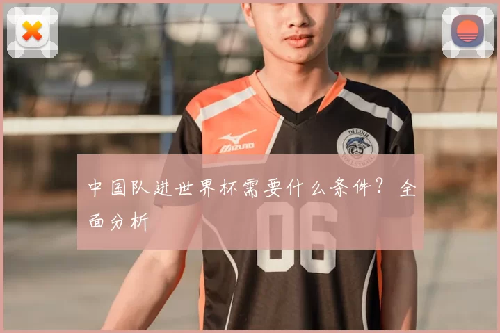 中国队进世界杯需要什么条件？全面分析